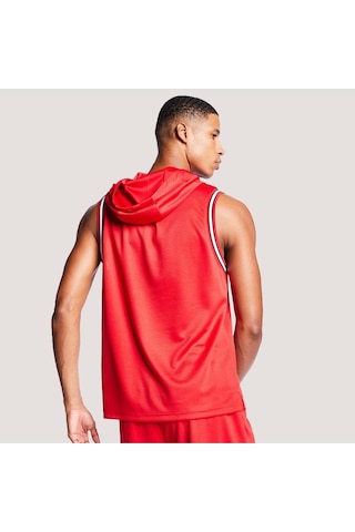 Lescon 1056 Basketbol Kolsuz Üst - Kırmızı - Xl Çok Renkli