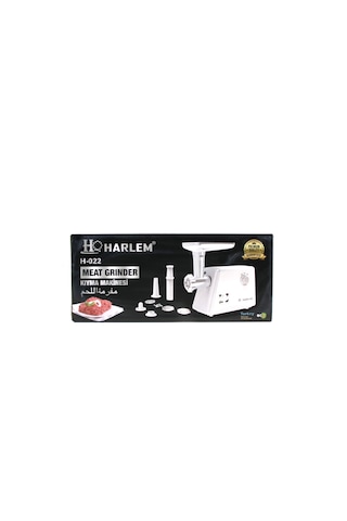Harlem Gurme H-020-022 Beyaz Elektrikli Et Kıyma Makinesi 2200w