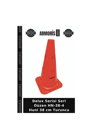 Delux Serisi Seri Düzen Hn-38-4 Huni 38 Cm Turuncu
