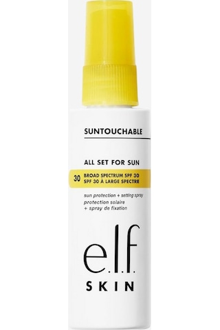 E.l.f. All Set For Sun Lsf 30 Sabitleme Spreyi, 45 G Makyaj Bazları