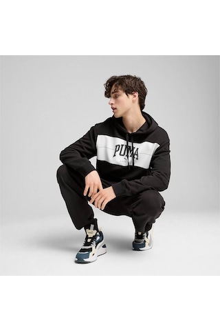 Puma Erkek Sweatshirt Siyah 681797-01 Squad Hoodie 25k680000299 68008 Siyah