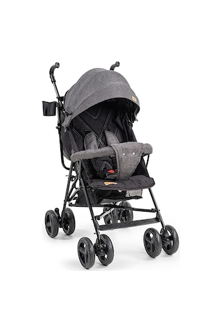 Baby2go Verona Baston Bebek Arabası Gri B4c122313ss1-5