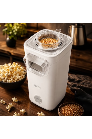 Mioji POPX1 1100 W Yağsız Kompakt Mısır Patlatma Makinesi