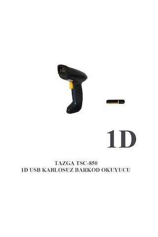 Tazga Tsc-850 Lazer 1D Kablosuz Barkod Okuyucu
