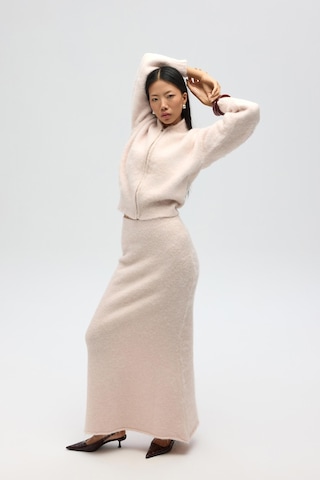 Mai Collection Mai Studios Co. Nivra Pembe Uzun Triko Etek Pembe