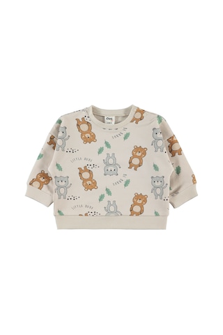 Civil Baby Erkek Bebek Sweatshirt 6-18 Ay Ekru 19330g30123w1 Ekru
