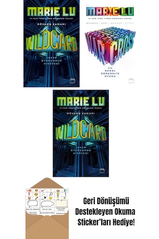Wildcard: Joker Oyuncunun Hikâyesi + Warcross: Bir Sanal Gerçeklik Oyunu + Wildcard: Joker Oyuncunun Hikâyesi Ciltli
