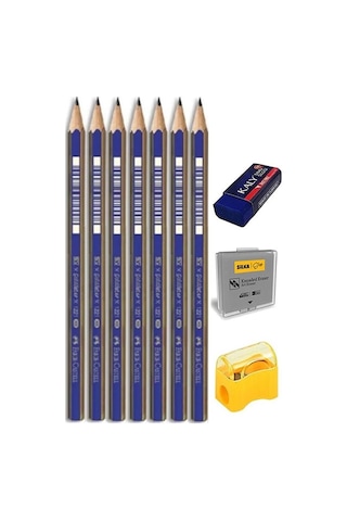 Eskiz Defteri A5 50 Yaprak Karakalem Çizim Seti Gölgelendirme Kalemi Hamur Silgi Faber Castell Dereceli Kalem