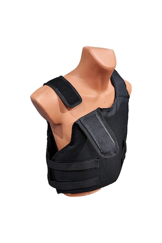 Gömlek Altı Balistik Çelik Yelek Iııa Derece L - XL Siyah