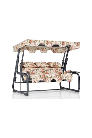 Erinöz Vitis 3 Kişilik Bahçe Balkon Teras Salıncağı (419549951) Antrasit