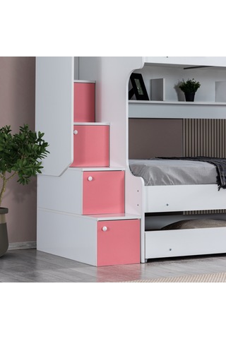 Ranza, Inci Yavrulu Ranza - Pembe 90 x 190 CM