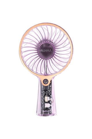Auhma Aufn04 Taşınabilir Mini El Fanı Pembe Şarjlı, Sessiz, 500mah Type-c Kablosuz Mini Fan