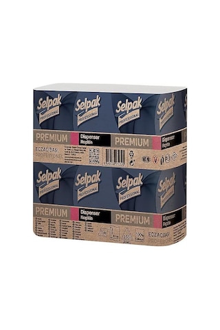 Selpak Premium Dispenser Peçete 18'li 7906605 Selpak Premium Dispenser Peçete 18'li 7906605