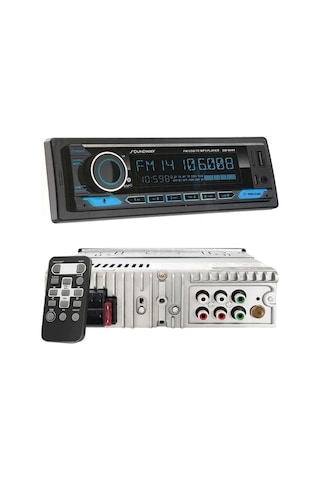 Soundway Sw-9944 Dsp Oto Teyp 4x60w Bluetooth Mobil Aplikasyon Usb Type-c Sd Fm Aux