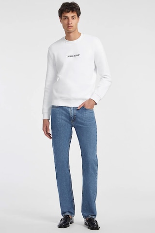 Guess Jeans Erkek Sweatshirt Beyaz
