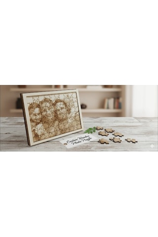 Kişiye Özel Ahşap Puzzle 1 Adet
