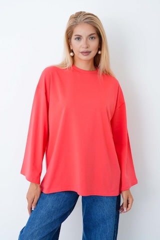 Herkesemoda Kadın Tesettüre Uygun Geniş Kollu Body Narçiçeği