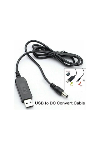 4322 5v To 12v Dc Usb Voltaj Yükseltici Çevirici Adaptör Kablosu