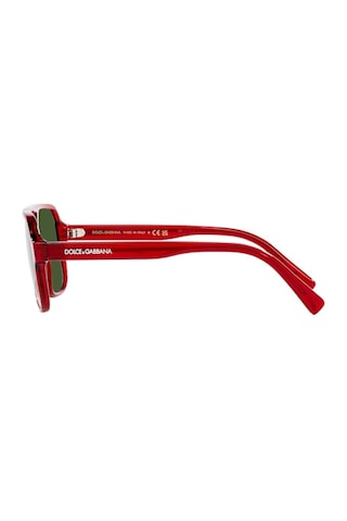 Dolce Gabbana Dx 4003 340971 50 Çocuk Kırmızı Kare Güneş Gözlüğü
