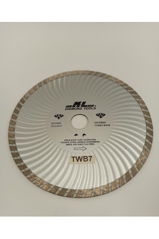Kl Kldtwb7 180 Mm Turbo Kanallı Elmas Disk Testere