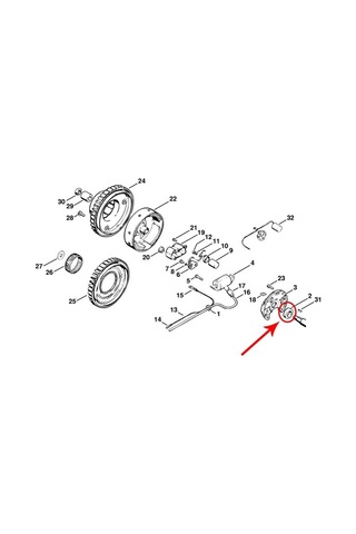 Stihl 0000-992-5820 Mühür Halkası - Stihl 070. 090. Ms720