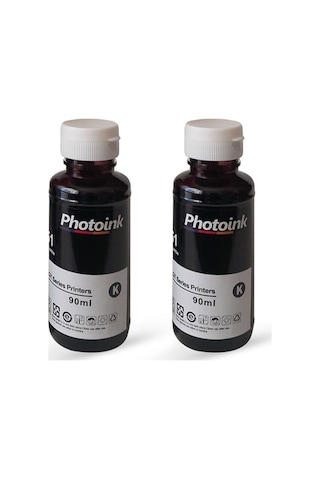 Hp Deskjet 2632 2 Adet Siyah Photoink Mürekkep Bk8681986488567 Photoink