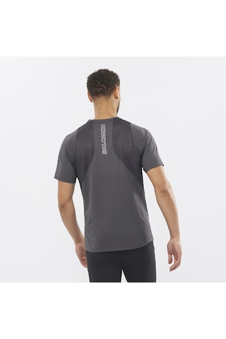 Salomon Sense Aero Erkek T-shirt Lc1872500 Erkek Tişört Gri