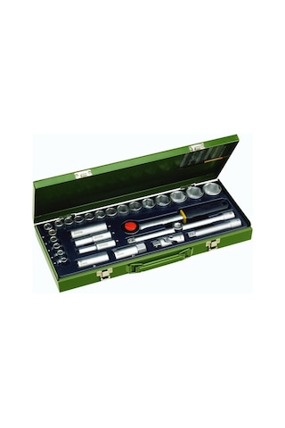Proxxon 23000 1/2" Cırcır Kollu 29 Parçalı Lokma Takımı
