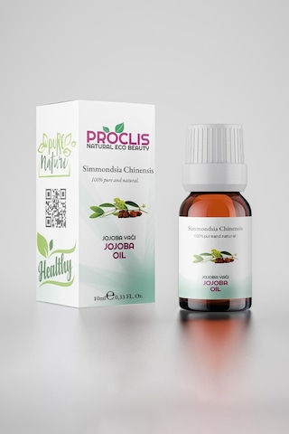 Proclis Jojoba Yağı, %100 Doğal Bitkisel Sabit Yağ, Jojoba Oil, Simmondsia Chinensis 10ml