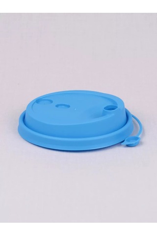 Softhomecraft 50 Adet Mavi Valfli 90 Mm Bardak Kapağı 172436873 100 adet