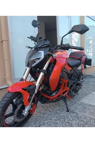 Benelli 125s Ön Koruma Demiri Kırmızı Motosiklet Ön Koruma