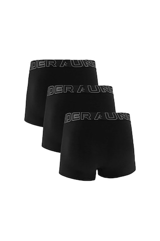 Under Armour Performance 3 Pack Erkek Boxer Siyah