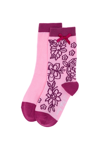 U.s. Polo Assn. Kız Çocuk Pembe Çorap Soket 50298750-vr041 Pembe