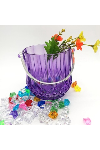 Suntek Restoran Şampanyası Için Buz Kovası İçecek Küveti Mor Kova Diğer