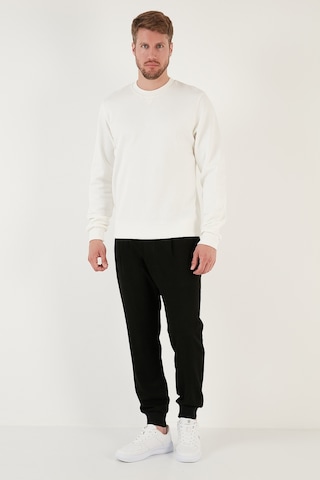 Buratti Pamuklu Relaxed Fit Bisiklet Yaka Erkek Sweat 5905453 Ekru