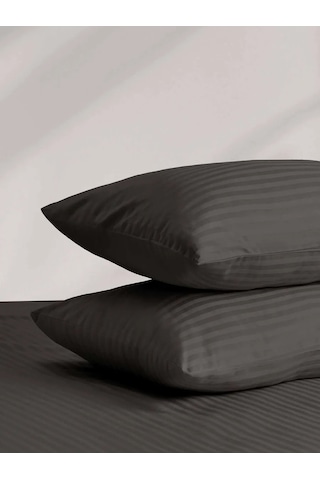 Unison 50x70 Pamuklu Streç Saten Yastık Kılıfları 391151197 Grafit