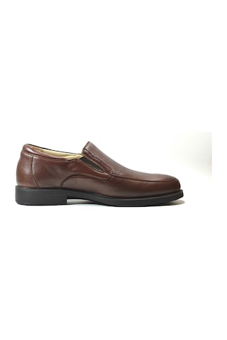 Dr. Comfort 9608 Hakiki Deri Kahverengi Ortopedik Erkek Ayakkabı Kahverengi