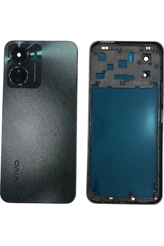 Vivo Y16 V2204 Kasa Arka Kapak Pil Kapağı Gold