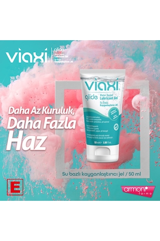 Viaxi Glide Su Bazlı Kayganlaştırıcı Jel 50 ML