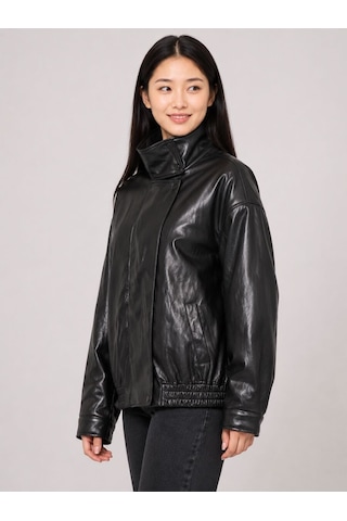 Loft Oversize Kadın Mont Pu Lf2043973 Q1.v1 Siyah