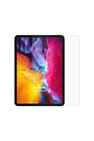 Microsonic iPad Uyumlu Pro 11 Uyumlu`` 2022 4. Nesil (A2759-A2435-A2761-A2762) Temperli Cam Ekran Koruyucu