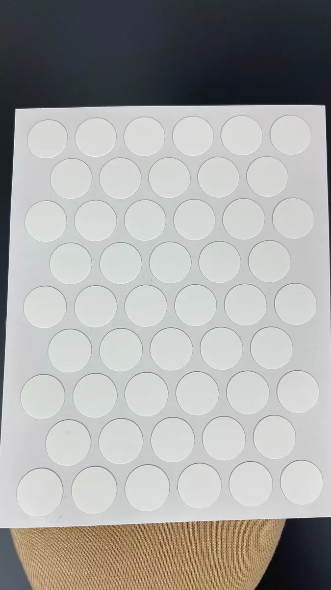 Mebel'naa Furnitura Mystery Kendinden Yapışkanlı Mobilya Tapanı D-14 Mm 100 Adet 246511052 Beyaz