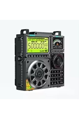 Hrd-c919 Fm Mw Sw Kısa Dalga Radyo Taşınabilir Havacılık Bant Radyo Alıcısı 5000ma Pil