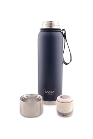 Prime Playoff Thermos 1000 Ml Mavi | 316 Paslanmaz Çelik, Çift Cidarlı Vakum Yalıtımlı