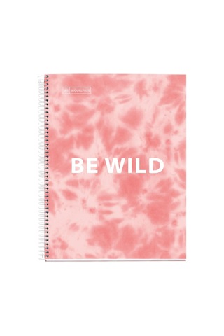 Mr Defter-nb A5 120 Kareli 90gr Batık Pembe Spiralli