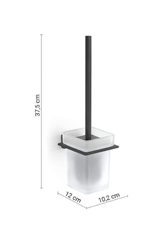 Atena Tuvalet Fırçalık - Mat Siyah Mat Siyah