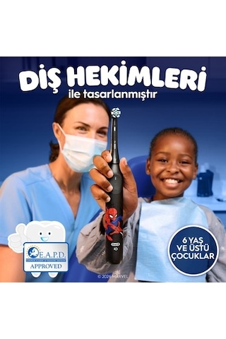 Çocuklar İçin Şarjlı Diş Fırçası, Spider-man Tasarımı İle