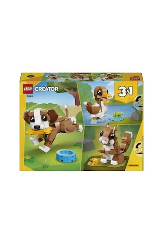 Lego Sevimli Yavru Köpek Temalı 3'ü 1 Arada Oyuncak Seti