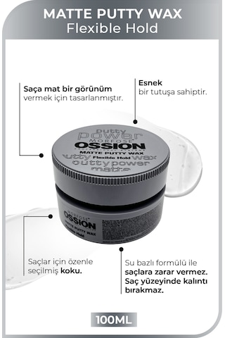 Morfose Ossion Matte Puffy Wax Flexible Hold 100 ML