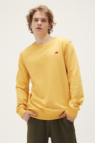 Bad Bear 22.02.12.004-c25 Rounad Erkek Sweatshirt Sarı